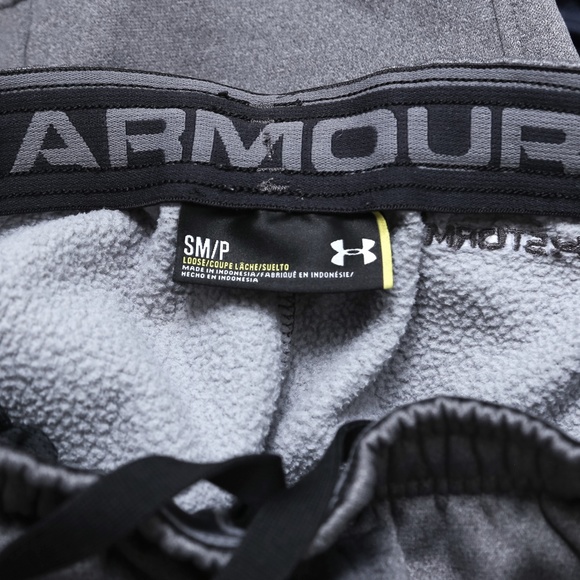 Under Armour Small UA Storm Armour Fleece Pants - Gray - Picture 3 of 3